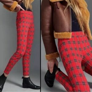 Anthropologie Sanctuary Plaid Runaway Leggings